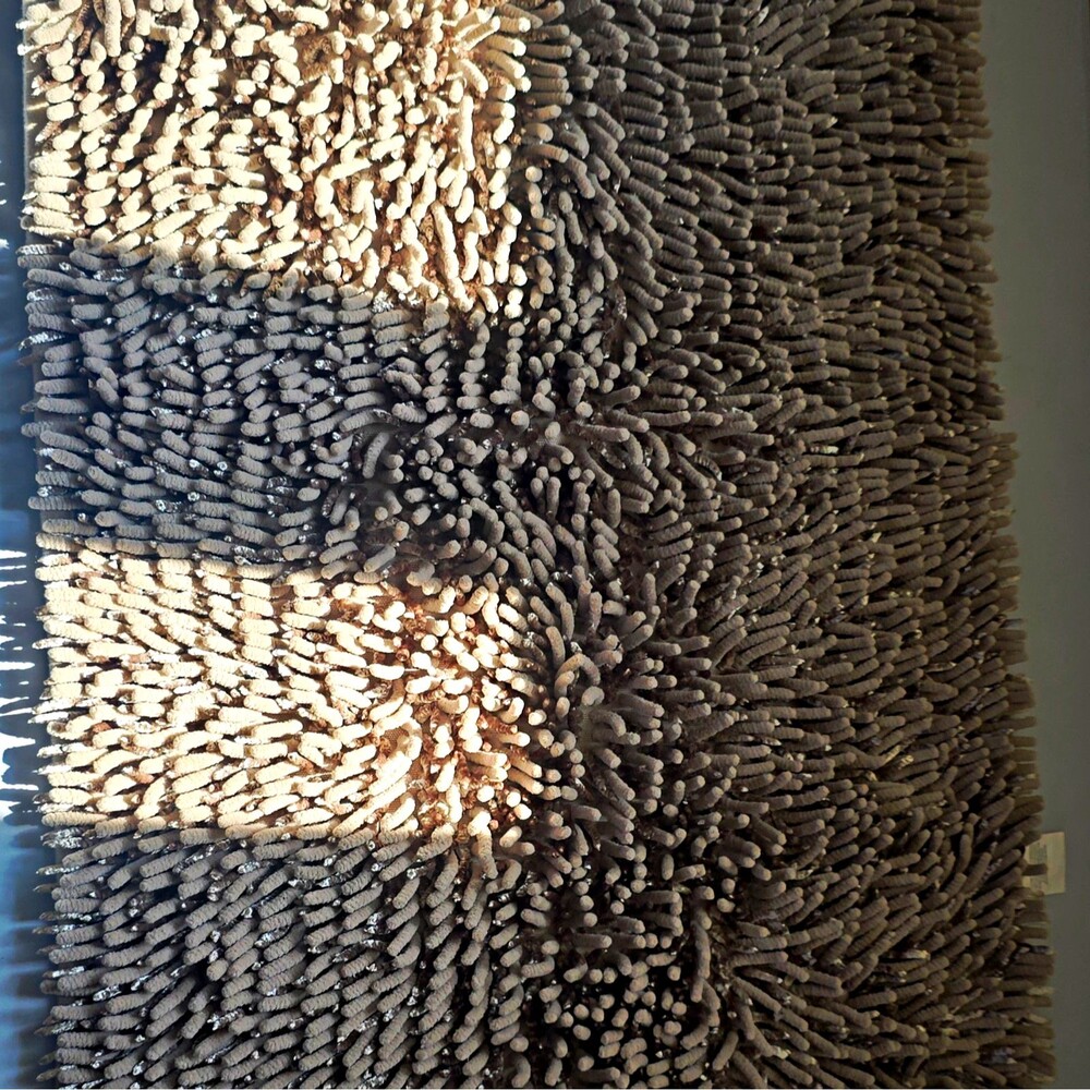Comfort Bay Noodle Microfiber Bath Rug Non-Skid 18 x 28 Gray Solid